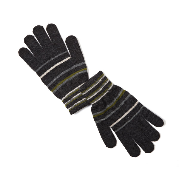 [Smooth mood] / ☆ Wool Label Gloves / Gray Moshi Digits Winter Texting Gloves Touchscreen, Size M (24