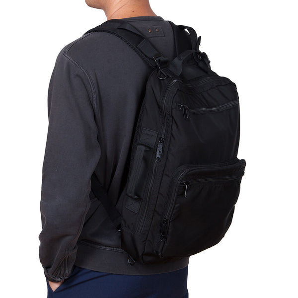Black Global Nomad Convertible Backpack