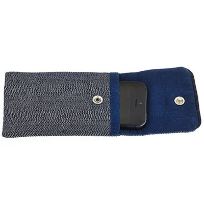 Handmade Navy Smart Phone Cover
