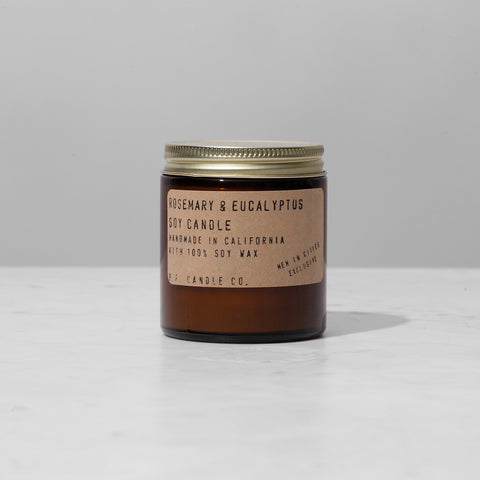 Rosemary & Eucalyptus Soy Travel Candle
