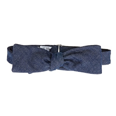 Denim Bow Tie