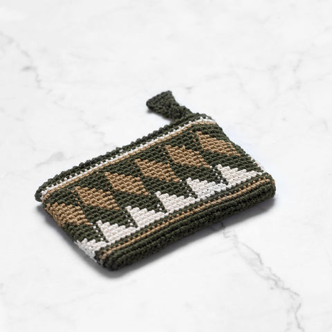 Handmade Peruvian Green Wallet