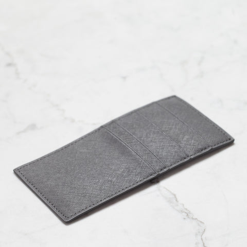 1927 Davy's Grey Leather Breast Pocket Wallet