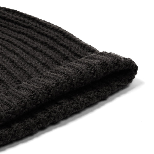 Grey Cashmere Blend Beanie