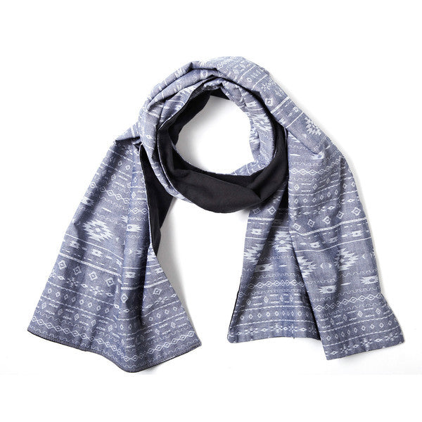 Reversible Flannel Inca Scarf