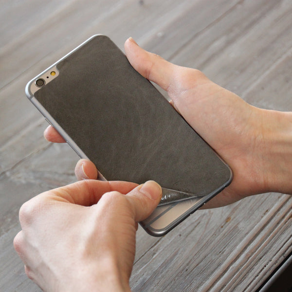 Grey iPhone 6 Leather Back