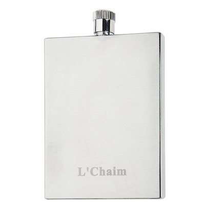 L'Chaim Stainless Steel Flask