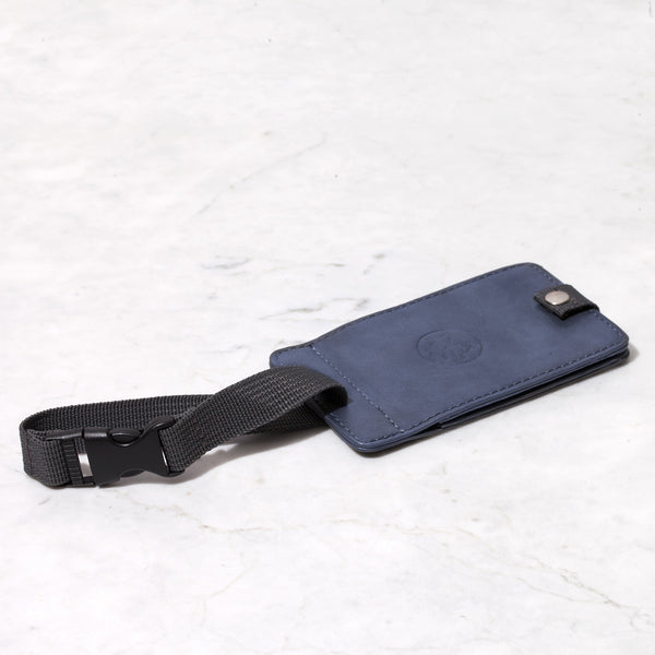 Navy Luggage Tag