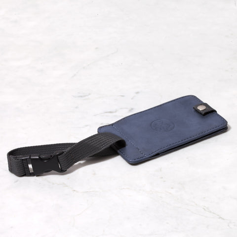 Navy Luggage Tag