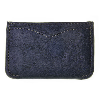Navy Slim Wallet
