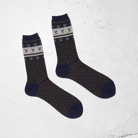 Japanese Crafted Slope Skier Socks