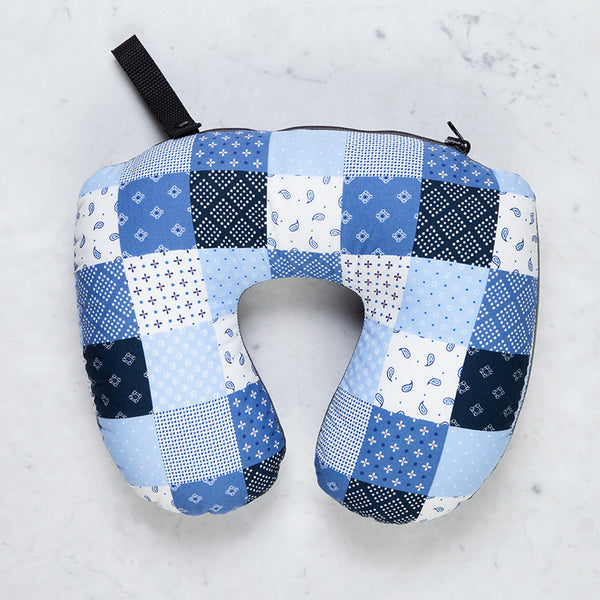 Japanese Patchwork Convertible Travel Pillow