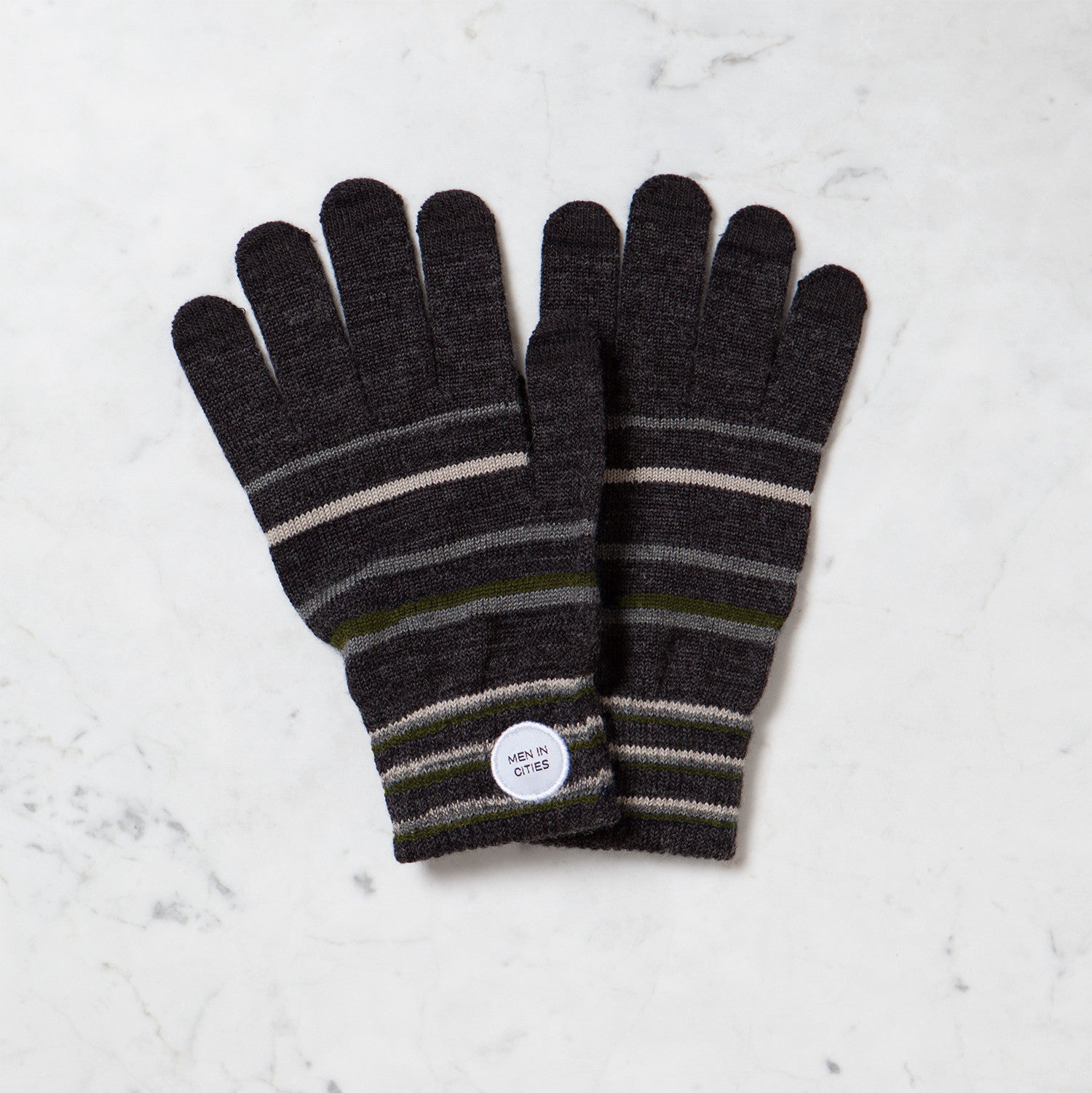 Wool Blend Touch Screen Gloves | Cities Men In