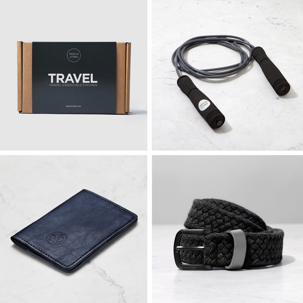 ESSENTIALS FOR MEN WHO TRAVEL KIT