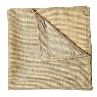 Yellow Silk Pocket Square