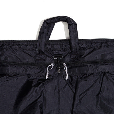 Black MIC Nomad Travel Bag with Grey Zippers