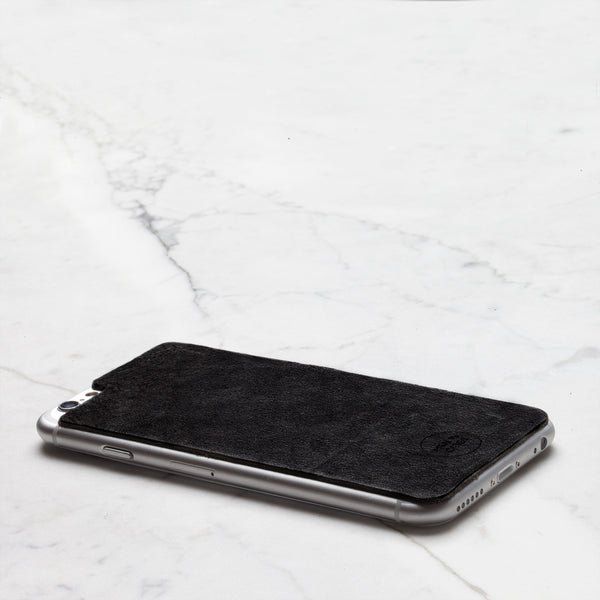 iPhone 6 Black Leather Cover