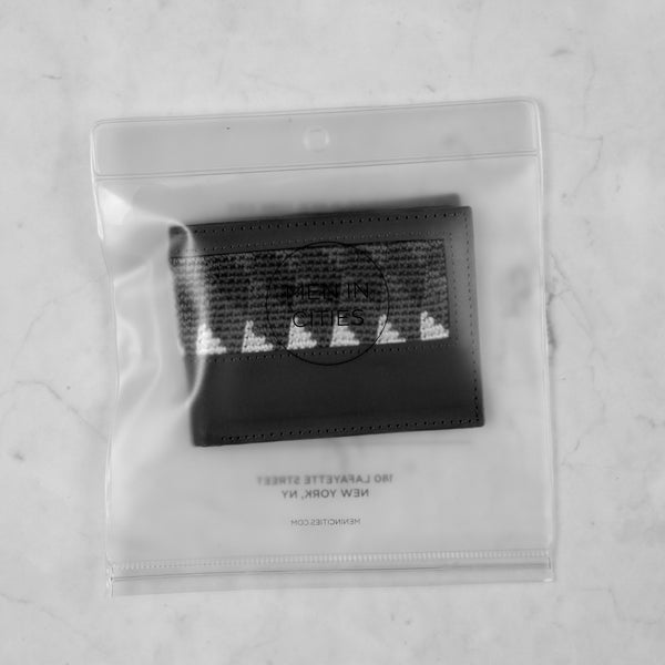 Black Peruvian Leather Wallet