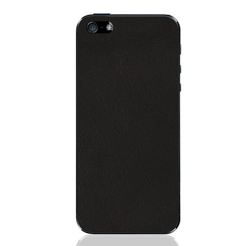 iPhone 5/5s Black Leather Cover