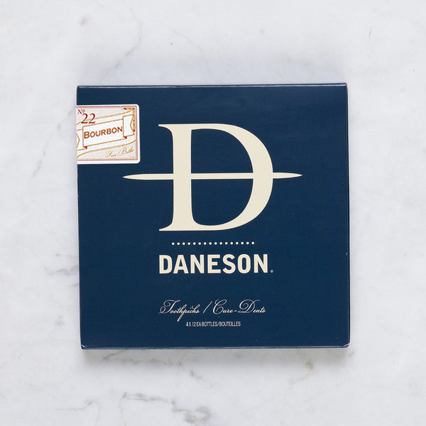 Daneson Toothpicks BOURBON Nº 22 - 4 bottles per pack