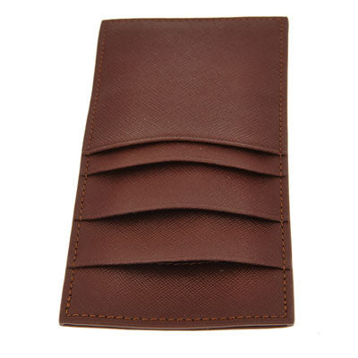 Brown Leather Breast Pocket Wallet