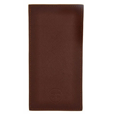 Brown Leather Breast Pocket Wallet