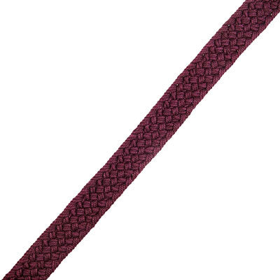 Burgundy Two Tone Woven Belt