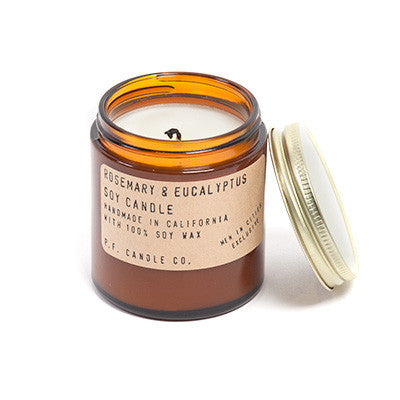 Rosemary & Eucalyptus Soy Travel Candle