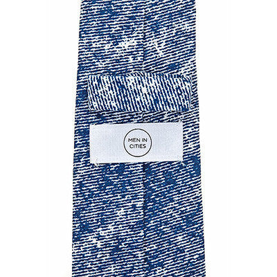 Blue Marbled Tie