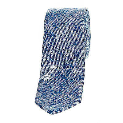 Blue Marbled Tie