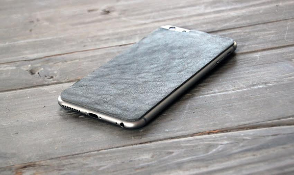 Grey iPhone 6 Leather Back