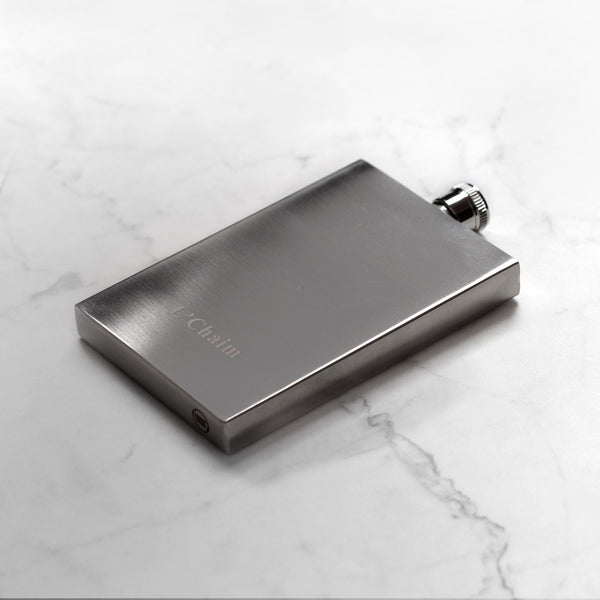 L'Chaim Stainless Steel Flask