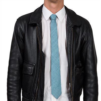 Hudson Blue River Tie