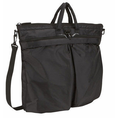 Black MIC Nomad Travel Bag with Grey Zippers