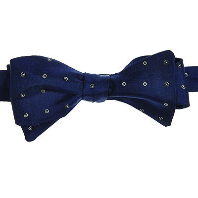 Patterned Silk Bow Tie