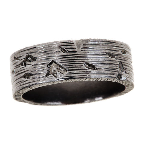 Antique Finished Textured Ring
